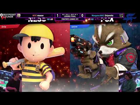 Mason vs Dripnotic | Top 8: Losers Final | Fighter's Lounge #19 | ULT: Singles