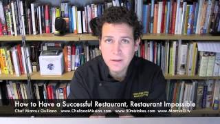 How to Have a Successful Restaurant, Restaurant Impossible