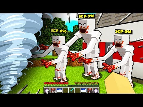 TORNADO ESTREMO vs CASA DEGLI SCP CATTIVI! - Minecraft ITA