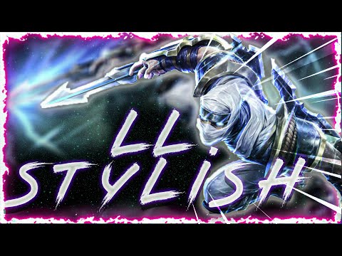 LL Stylish " PRRRRR" ZED MONTAGE | Best Zed Plays #LLStylish