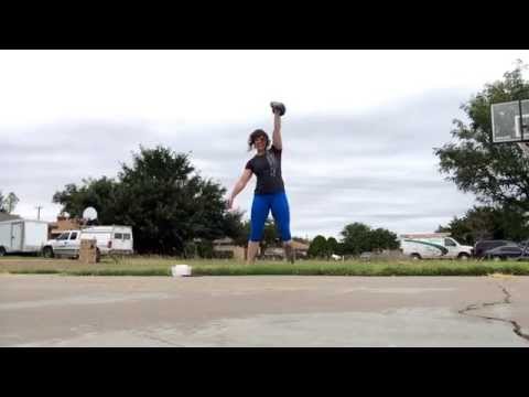 SSST. 249 reps in 10 minutes with the 16kg. Roxanne Myers SFG II