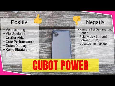 Cubot Power im Test - Übersicht