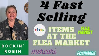 4 Items that Sell Fast at the Flea Market #FleaMarket