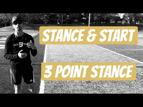 Stance & Start : 3 Point Stance