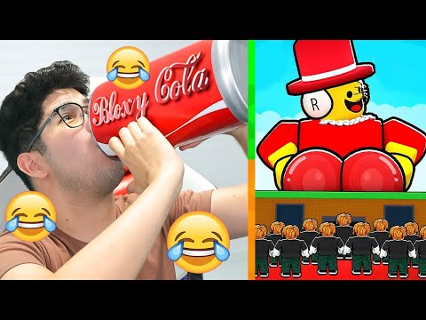 IF I LAUGH = I DRINK SODA (STEAL A BRAINROT VERSION FROM ROBLOX!)