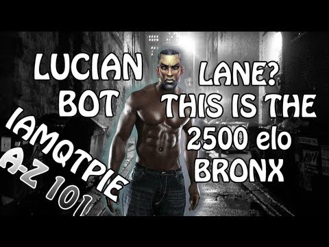 2516 Diamond 1 Lucian - Imaqtpie - A-Z 101 - LoL Commentary