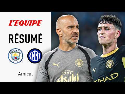 La première sortie MITIGÉE de Manchester City sous les ordres d'Enzo Maresca face à l'Inter Milan