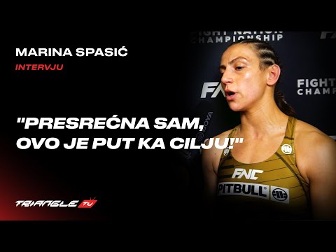 Marina Spasić nakon pobede na FNC 17: "Presrećna sam, ovo je put ka cilju!"