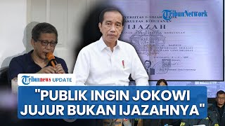 Rocky Gerung Ungkap Kepanikan Kubu Jokowi saat Dituntut Tunjukkan Ijazah Asli: Ditunggu Kejujuran