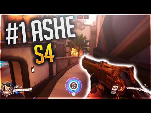 SUREFOUR PRO ASHE GAMEPLAY - 39 ELIMS! [ OVERWATCH SEASON 22 TOP 500 ]