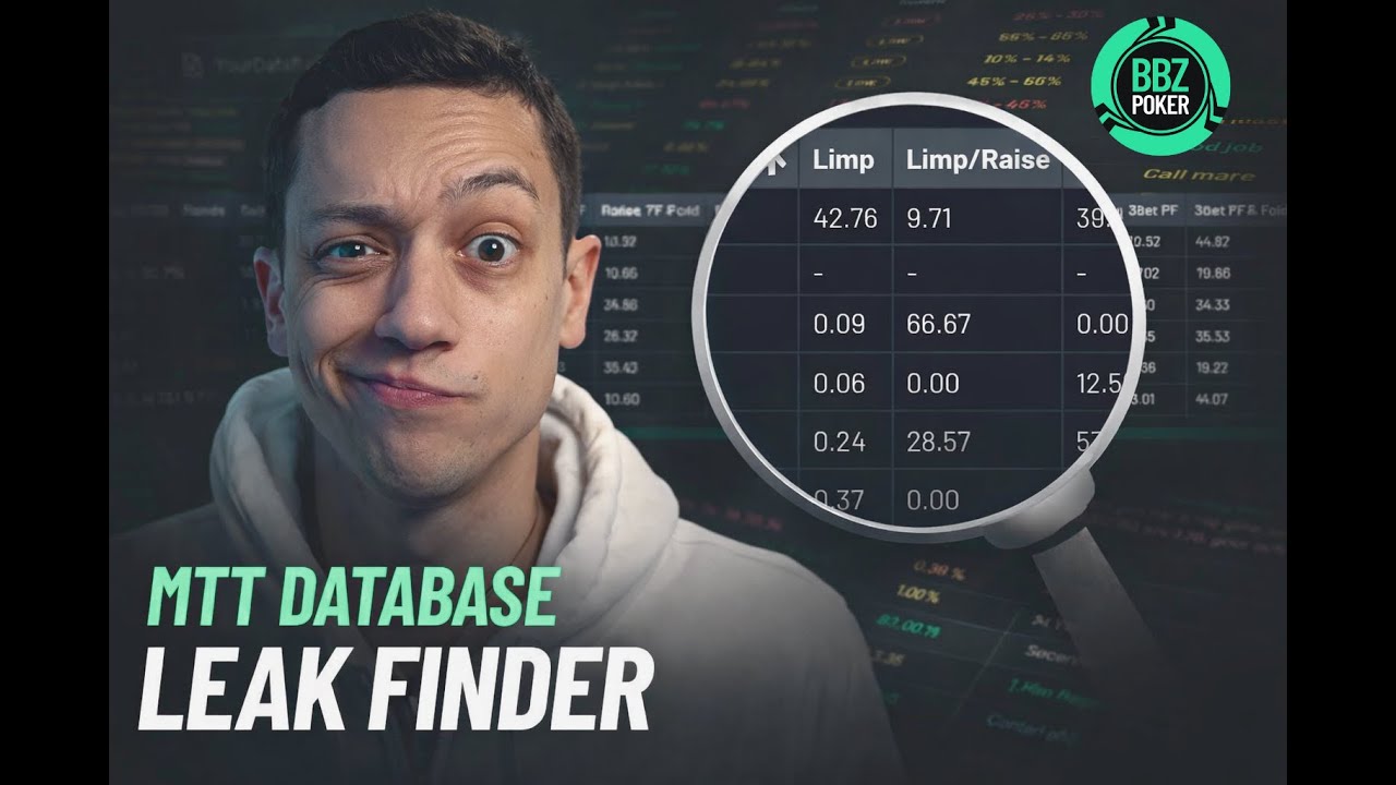 BBZ Breaks Down Kurt23x's Database with the new MTT Leak Finder | GTO Sims & Jake Paul Talk