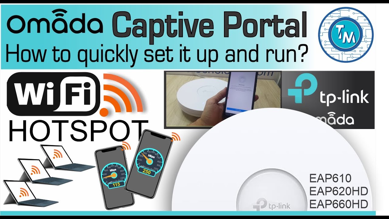 Hotspot and Captive Portal with Omada - The easy way!