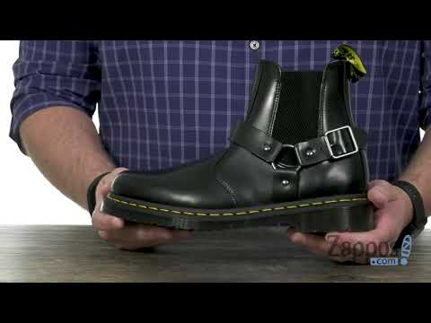 dr martens black wincox boots