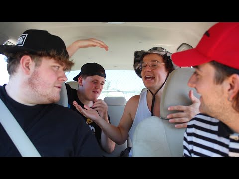 White kids who freestyle in the parking lot