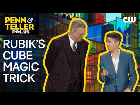 Magician Francis Menotti Performs Rubik's Cube Magic Trick | Penn & Teller: Fool Us | The CW