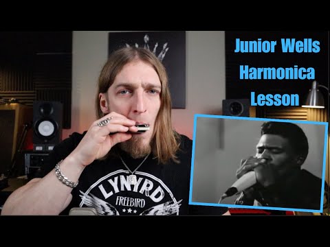 Junior Wells - Blues Harmonica Lesson (Hoodoo Man Blues)