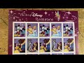 Looking At Stamps Episode 144 Art Of Disney Series Romance 4025 4028