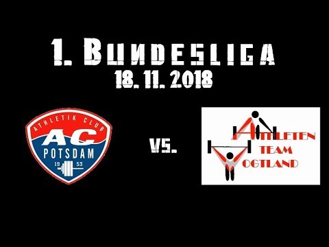 AC Potsdam gegen AT Vogtland 1. Bundesliga Gewichtheben 17.11.2018