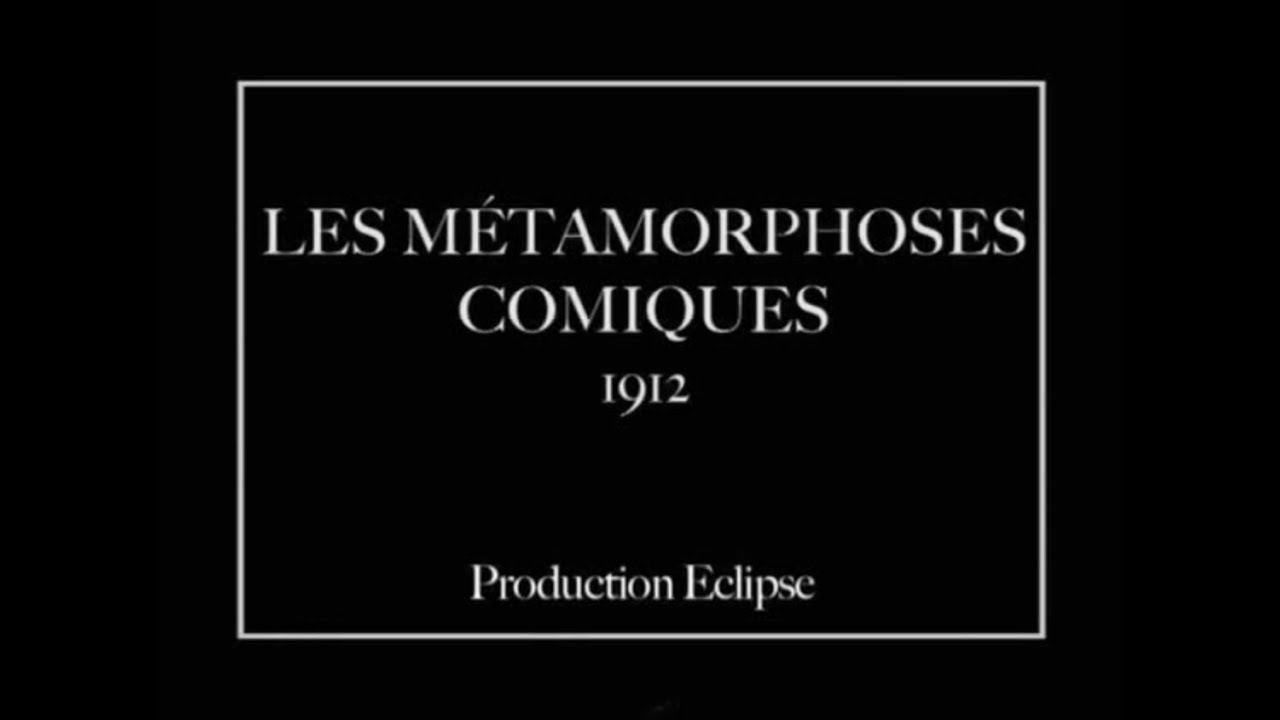 Комічні метаморфози / Les métamorphoses comiques (Emile Cohl, 1912)