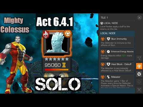 Act 6.4.1 Iceaman Boss [Solo] Marvel Contest of Champions