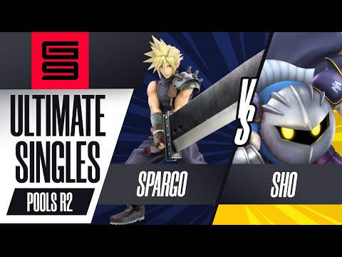 Sparg0 (Cloud, Byleth) vs Sho (Meta Knight) - Ultimate Singles Pools Winners QF  - Genesis 9