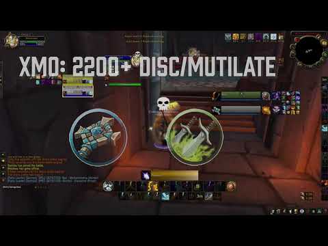 2200+ Disc Priest / Mutilate Rogue WOTLK S5 2v2 Arena