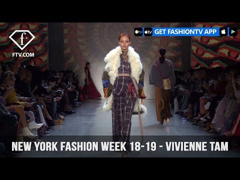 New York Fashion Week Fall/Winter 18 19 - Vivienne Tam | FashionTV | FTV