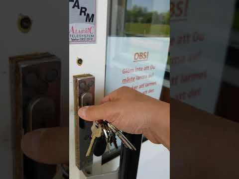 Klubbhuset: Upplåsning och avlarmning