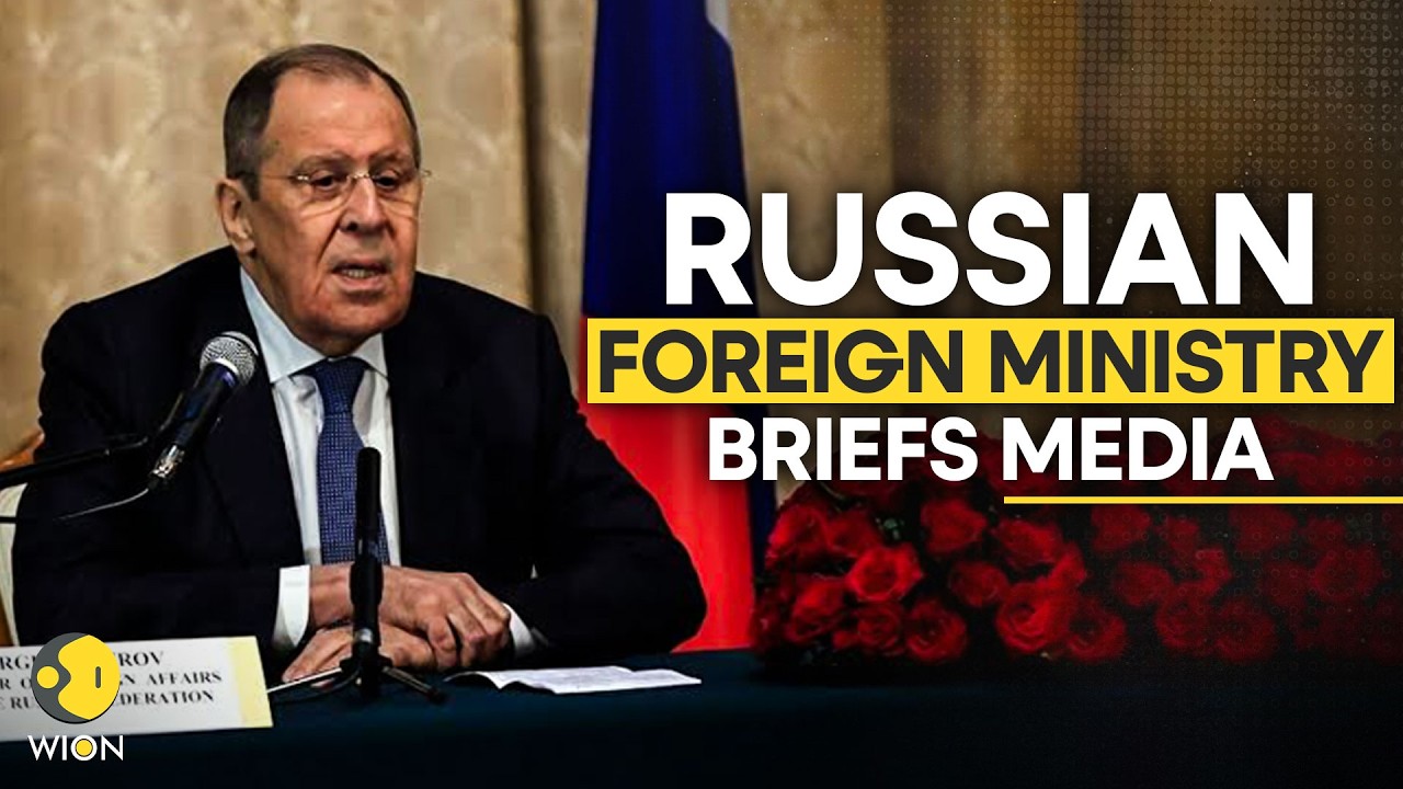 LIVE: Russian Foreign Ministry Holds Weekly Briefing On Ukraine, Foreign Policy Amid Global Tensions