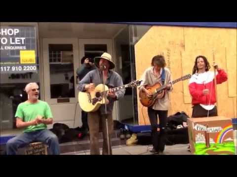 Phat Bollard - When life gets you down - Busking in Bath 24/04/2015