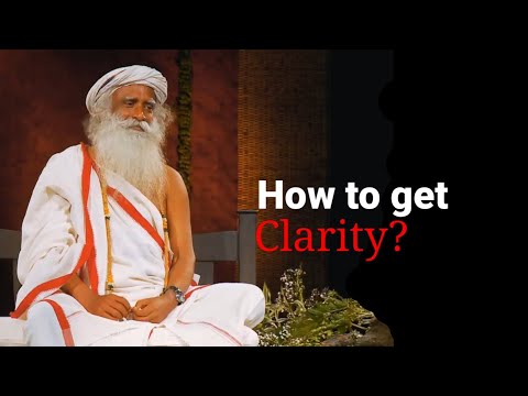 How to get clarity in Life? | explained with a story | Spiritual Sadhguru #sadhguru #guru