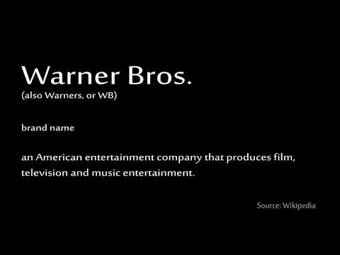 How to pronounce - Warner Bros
