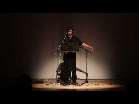 演奏・創作学科 長谷川明日煕《肌ゃ2（茶木修平：血の場所）》｜cuíca and electronics