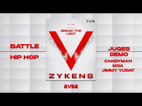 ZYKENS (ZYKO & DYKENS) | BATTLE HIPHOP 2vs2 | Break the Limit 5 | Judges Demo | 2K23