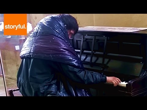 Homeless Man Plays Beethoven On Train Station Piano