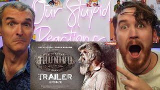 Thunivu Official Trailer | Ajith Kumar | H Vinoth | REACTION!!
