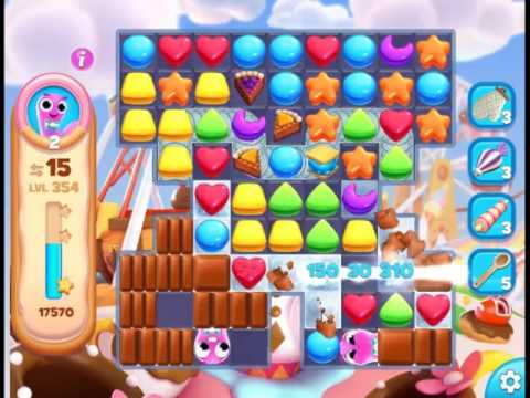 Cookie Jam Blast Level 354 - NO BOOSTERS 🍪 | SKILLGAMING ✔️