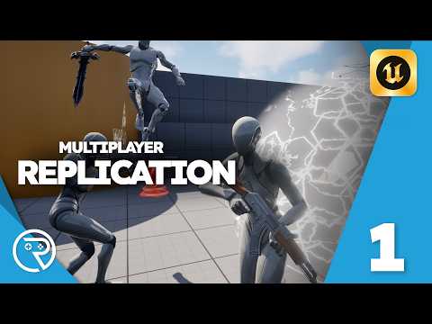 Unreal Engine 5 Tutorial -  Multiplayer Replication Part 1: Replicated Variables
