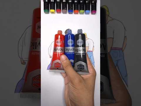 Jinu, Abby x Baby Saja New Satisfying Color Technique ✨️😍 || Kpop Demon Hunters!