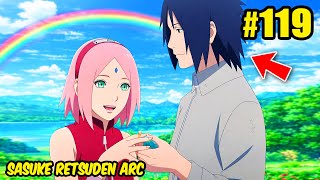 (119) SI SASUKE AT SAKURA AY PUMUNTA SA REDAKU PARA HUMANAP NG GAMOT KAY NARUTO