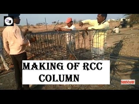 RCC Column Making Process ON SITE | watch like,share,comment,subscribe Video