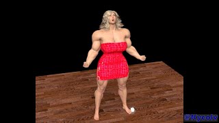 Download lagu Female muscle growth Short Animations mp3