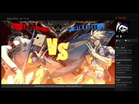 GGXrdR 9/29/16 - ElvenShadow (Faust) vs Woocash (Sin) FT5