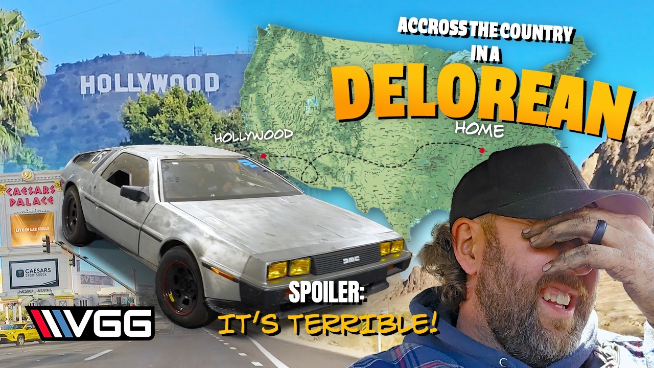 I Drove A DELOREAN Across The Country And IT WAS TERRIBLE!