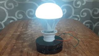 free energy electricity generator using Magnet and copper wire self running 12v light Bulb 2018