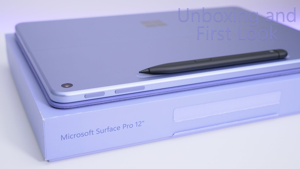 2025 Surface Pro 12-inch - Unboxing, Setup and First Look