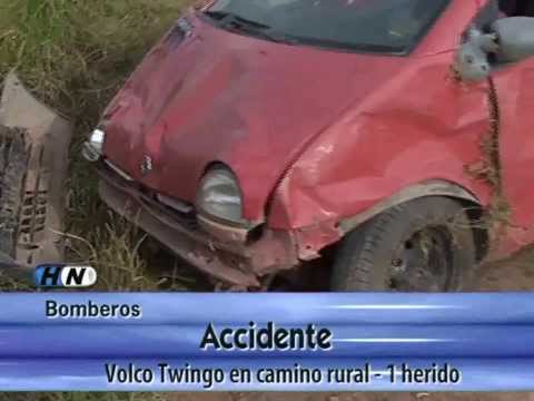 Noticiero "Hora De Noticias" Accidente camino a campo Piaggio