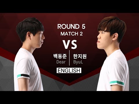 [SSL Premier S2] 170731 R5 Match 2 Dear vs ByuL