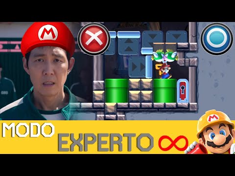 NO debí jugar un NIVEL MÁS 😕 | EXPERTO INFINITO (NO SKIP) - SMM2 - ZetaSSJ