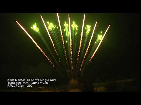 Professional Pyrotechnics single row BOOMWOW 17041621Queenie